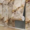 Comércio Exterior Azulejo Imitação Rolo Autoadesivo Adesivo de Parede de Mármore Painel de Parede Painel de Plástico Alumínio Decoração de Parede de Sala de Estar Quarto Papel de Parede