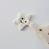 Chapéu de Bebê Qiunan Estilo Novo Primavera e Outono Chapéu com Orelhas de Estrela Proteção para Fontanela de Recém-Nascido Chapéu à Prova de Vento
