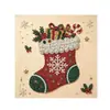 Kit de Arte de Pintura de Diamantes Navideños con Perlas DIY Transfronterizo 5D