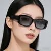 Nuevas Gafas de Sol de Moda de GM con un Toque de Lujo, Montura Cuadrada Pequeña, Elegantes Gafas de Sol Retro con Pin Uv