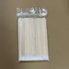 Bastoncillos de Algodón con Punta Ultra Fina para Delineador de Ojos, Depilación de Cejas y Tatuajes, Palitos de Madera Doble Punta Extremadamente Finos para Uso Doméstico