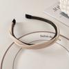 Diadema trenzada de cuero marrón de alta calidad serie, estilo coreano simple elegante, diadema negra para presionar el cabello, 2022 accesorios para el cabello al por mayor
