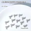 Acessórios de Unha Artística Laço de Zircônia Estilo Japonês Tendência Laço Ultra Brilhante Luxo Zircônia Pérola Diamante Decoração de Unha