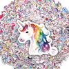 50 Adesivos Decorativos Impermeáveis de Unicórnio em Desenho Animado Fofo Graffiti Adesivos Transfronteiriços da Amazon