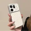 Adecuado para funda de teléfono oppofindx9profindx8sx7 protección de borde completo con soporte nuevo estilo lunares de conejo para mujer