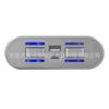 Sofá com função elétrica inteligente Carregamento USB Carregamento rápido Tipo-C Motor de haste de pressão Controle manual com fio Interruptor controlador