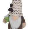 Adornos de Elfo Muñeco de Grano de Café de Pie Pequeño Transfronterizo Europeo y Americano Decoración de Esquina para Hogar Cafetería Artesanías Puramente Hechas a Mano