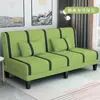 Sofá cama plegable de doble uso para dos o tres personas, multifuncional, sencillo, adecuado para apartamentos de alquiler, dormitorios y salas de estar, sofá de tela