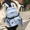 Mochila de Alto Valor Mochila Escolar para Estudantes Grande Capacidade Mochila Casual Múltiplos Bolsos Bolsa para Computador Pessoal Bolsa de Viagem