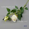 2 cabeças Bulgária rosa artificial flor artificial casamento interior sala de estar decoração adereços atacado decoração de casamento flor