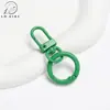 Gancho de Resorte Colorido Hebilla Llavero Colgante Pequeño Aro de Resorte Colorido Hebilla de Anillo Accesorios para Joyería DIY
