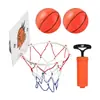 Mini Aro de Baloncesto para Montar en la Pared con Pelotas, Juguete Deportivo de Interior con Ventosa para Niños