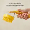 Cepillo de baño para perros mascota gato carda cepillo de masaje de baño de silicona suministros esenciales para el baño de perros