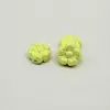 Acrílico Color Sólido Deslumbrante Colorido Pequeñas Flores Gorditas Colorido Flor de Cerezo DIY Cadena para Teléfono Pendiente Materiales Accesorios Cuentas Sueltas