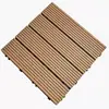Suelo de Madera Plástica para Exteriores Jardín Balcón Impermeable Anticorrosión Autoinstalable Terraza Patio Villa Ensamblaje a Presión Suelo de Madera Plástica