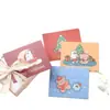 Tarjeta de Felicitación Navideña de Animalitos Lindos Estilo Coreano 70% de descuento Tarjetas Pequeñas en Blanco Hechas a Mano DIY Mensaje Manuscrito Regalo de Navidad