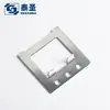 Accesorios de hardware para marcos de fotos Taisheng marco de aluminio gancho cuadrado de metal para colgar marco accesorios 50*50 marco grande de aluminio para colgar
