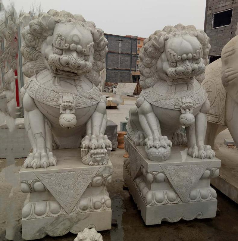 石雕中国狮详情图23