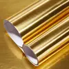 Adesivo Dourado Película de Metal Escovado Decorativa Porta de Elevador Película que Muda de Cor Autoadesiva Aço Inoxidável Película Amostra