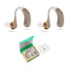 Audífono Retroauricular con Reducción de Ruido Ajustable para Amplificar el Sonido, Adecuado para Personas Mayores con Pérdida Auditiva y Discapacidades Auditivas