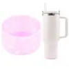 Funda de Silicona para Taza de Hielo Nueva Transfronteriza, Aislamiento Térmico, Antideslizante, Base Deportiva de 7.5 cm, Posavasos Antideslizante para Termo Espacial