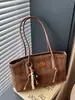 Bolso de Axila Vintage de Nicho Transfronterizo 2026 para Mujer, Bolso de Mano Sencillo de Hombro Único Esmerilado, Bolso Tote