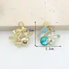 Accesorios de Joyería DIY de Alta Calidad Transfronterizos Estilo Coreano Margarita Mariposa Joyería DIY Hecha a Mano Accesorios de Joyería DIY Esmaltados