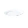 Plato Ovalado para Dumplings al Vapor Imitación Porcelana de Melamina, Plato Específico para Salteados de Restaurante, Plato Lateral para Fondue Comercial, Plato para Albóndigas