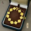 Loja de Ouro Pulseira Dourada Antiga Estilo Igual, Cor Duradoura, Moderna e Versátil para Mulheres, Cobre Dourado com Brilho Radiante