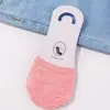 Verano Nueva Llegada Calcetines Medios para el Antepié Mujer Tacones Altos Calcetines Barco Algodón Colorido Malla Fina Calcetines Invisibles