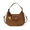 Bolso de Hombro de Moda Versátil para Mujer Bolso de Terciopelo Pan 2026 Otoño Nuevo Bolso de Media Luna de Alta Gama para Viaje Bolso Cruzado