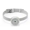 Pulsera de Aromaterapia Pulsera Hebilla para Aceite Esencial Hebilla de Acero de Titanio Reloj Ajustable con Pulsera Árbol de la Vida Fábrica Outlet