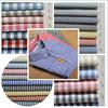 En stock venta al por mayor y al por menor tela para ropa de cuadros teñidos en hilo 4A 50% algodón 50% poliéster multitalle tela de rayas