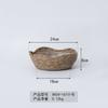 Maceta pastoral tejida a mano de paja para plantas de flores, cesta de almacenamiento para plantas verdes, accesorios fotográficos creativos, posado fotogénico