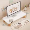 Bandeja para Teclado de Escritorio Base Elevadora de Monitor Soporte para Escritorio de Oficina Estante de Almacenamiento Elevador para Computadora de Escritorio