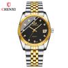 CHENXI reloj de pareja de negocios calendario reloj para hombre y mujer popular comercio exterior transfronterizo cuarzo diamante correa de acero reloj