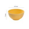 Tigela de Arroz de Palha de Trigo Tigela de Macarrão para Dormitório Tigela de Sopa de Plástico Doméstica Prato de Jantar Copo Tigela para Comer Anti-queda para Jardim de Infância pp