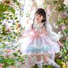 Vestido de Princesa Lolita Melody para Niñas Primavera y Otoño Nuevo Estilo Infantil Falda Abullonada Vestido de Cumpleaños para Niña Falda