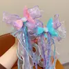 Horquilla de lazo para niña, accesorio para el cabello, cinta de princesa sirena Aisha, horquilla para el cabello, manos de niña pequeña