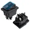 Interruptor basculante integrado impermeable Kcd4, Interruptor de alimentación 16A a prueba de polvo y aceite, Interruptor de forma de barco de alta calidad de doble tarjeta