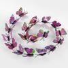 Mariposas Artificiales de Plástico PVC (4,5 cm) 200 Piezas por Paquete Manualidades Decorativas Mariposas Estéreo Coloridas Creativas