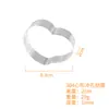 Anillo de Pagoda Perforado 304 Anillo para Tarta de Durazno Shou Anillo para Mousse Molde para Pastel de Arroz Pastel de Maíz Molde para Anillo de Pagoda de Fruta Francesa