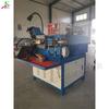 Máquina laminadora hidráulica de tres ejes con alimentación automática de hilo hidráulico, máquina formadora de malla de círculo exterior de tubo redondo.