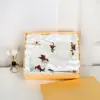 Taza de esmalte de rosa vaso doméstico resistente a altas temperaturas taza de separación de té oficina juego de té regalo para pareja fábrica de tazas