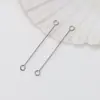 Accesorios para joyería hechos a mano DIY pendientes de 9 pines de doble cabeza material de borla pendientes varilla de conexión colgante venta al por mayor de fábrica mujeres