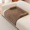 Alfombra para mascotas de chenilla para todas las estaciones de comercio exterior, almohadilla para dormir para perros de una sola pieza antideslizante y resistente al desgaste, cama para gatos resistente a los arañazos, fácil de limpiar