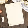 Papel de Carta Golden Rose Expresión Romántica Carta de Amor Retro Escrita a Mano b5 Simple a5 Sentido Avanzado a4 Papel de Carta Europeo