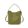 Bolsa de Balde Tecida Retro Grande Capacidade 2026 para Mulheres High-End para o Dia a Dia Ombro Único Transversal Bolsa de Mão Bolsa de Nicho
