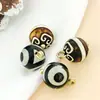 Botones de Jade Natural, Cuentas Dzi, Botones Redondos Pequeños, Traje Tang, Accesorios de Ropa Dinastía Han, Botones de Camisa, Joyería para Pulseras Hecha a Mano