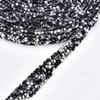 Faixa de strass de 1cm com broca de cola quente, tira de cristal, acessórios para roupas, sapatos, bolsa, calças, material DIY, acessórios